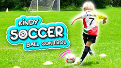 Kindergarten SOCCER skills (Lesson 8): Close ball control Instructional Video