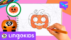 How to Draw a Pumpkin Instructional Video