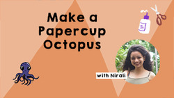 DIY Octopus Papercup Craft Instructional Video