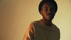 Stylish Man Listening to Music and Rapping Stock Footage