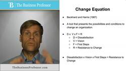 Change Equation (Organizations) Instructional Video