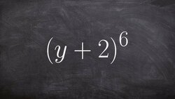 Use pascals triangle to expand a binomial to the 6th power Instructional Video