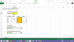 Microsoft Excel Solver for Engineering Optimization Instructional Video