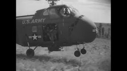 At Ft. Bragg, the US Army demonstrates helicopters' use in combat: transporting soldiers, equipment, wounded News Clip