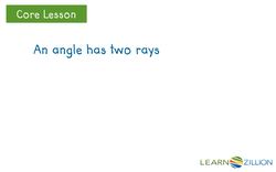 Classifying and Drawing Angles by Using Their Properties Instructional Video