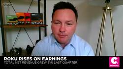 Streaming Service Roku's Stock Surges to a New High News Clip