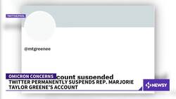 Twitter Permanently Suspends Marjorie Taylor Greene's Personal Account News Clip