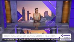 Heavy Rain Hits Florida, Flooding Strands Miami Vehicles News Clip