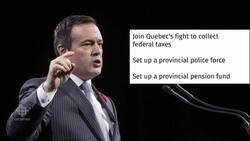 Alberta premier makes fiery push for more autonomy News Clip