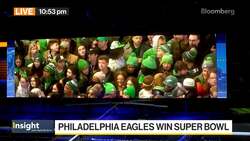 Eagles Win Super Bowl as Trump Becomes First Sitting President to Attend the NFL Championship News Clip