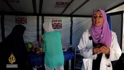 Displaced doctor offers free services amid Gaza's crumbling health services News Clip