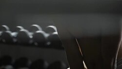 Muscular Build Stock Footage