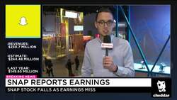 Snap's Shares Plunge After Rough Earnings Report News Clip
