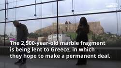 Foot of ancient Greek goddess makes its way to Athens museum from Palermo News Clip