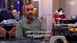 Robot waiters are serving a taste of the future in war-torn Mosul News Clip