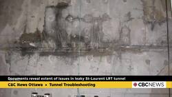 Crucial components of leaky St-Laurent LRT tunnel have been problems for years, documents show News Clip