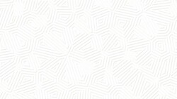 White matte geometric surface background. Random abstract lines shapes looped move. Stock Footage