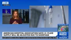 American Hospital Association warns of IV shortage after Helene flooding News Clip
