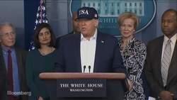 Trump Says He Was Tested for Coronavirus News Clip