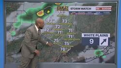 STORM WATCH: Scattered showers and storms for Friday afternoon in the Hudson Valley News Clip