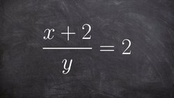 Learn how to solve a rational literal equation Instructional Video
