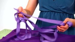 How to Pick the Fabric & Ribbon for No-Sew Cape Instructional Video