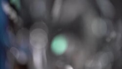 Circles Bokeh Rotation Stock Footage