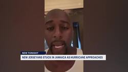 ‘I’m afraid of flooding.’ New Jersey families stuck in Jamaica as Hurricane Beryl approaches News Clip