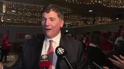 Dominic LeBlanc projected winner in Beauséjour News Clip