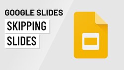 Maximizing Presentation Efficiency: Utilizing Google Slides Skip Slide Feature Instructional Video