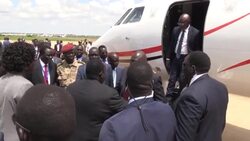 CLEAN : South Sudan rebel leader in Juba for talks as peace deal falters News Clip