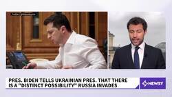 President Biden: 'Distinct Possibility' Russia Will Invade Ukraine News Clip