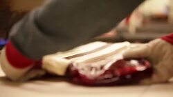 Making Candy Canes Stock Footage