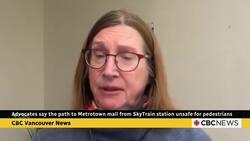 Advocates say path from SkyTrain station to Metrotown mall unsafe for pedestrians News Clip