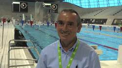 The return of gyms and indoor swimming: early bird athletes describe their first socially-distanced workout experiences News Clip