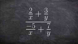 Simplifying complex fractions Instructional Video