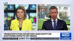 Duffy: Air traffic controllers risk losing jobs if they call in sick during shutdown News Clip