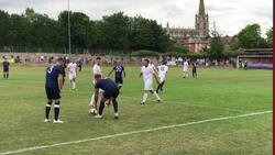 Celebrity soccer match raises funds to help three-year-old Archie beat cancer News Clip