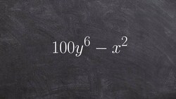 Factor difference of two squares - The best math teacher ever Instructional Video