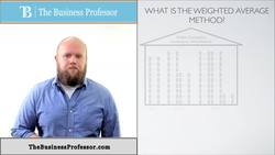 Weighted Average Inventory Method - Accounting Instructional Video