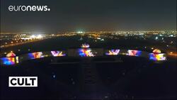 Witness the Sharjah Light Festival News Clip