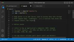Express Framework Mastery: From Beginner to Advanced with Node.js - Handling POST Request in Express and Middleware Instructional Video