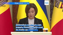 Kyiv says it can supply Moldova with coal as gas transit agreement with Russia ends News Clip