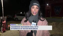 Highbridge neighbors deal with aftermath of water main break, some remain without heat News Clip