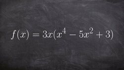 Determine the end behavior of a polynomial Instructional Video