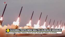 North Korea tests new sea-to-surface missiles News Clip