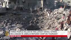 Gaza authorities say 15 killed in Israeli strike on Bureij refugee camp News Clip