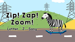 Introduction to letter Z song Instructional Video
