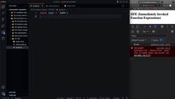 Modern JavaScript from the Beginning - Second Edition - Immediately Invoked Function Expressions (IIFE) Instructional Video
