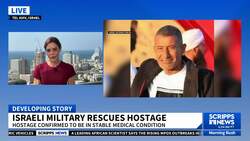 Hostage freed from Hamas captivity by Israeli forces, IDF says News Clip